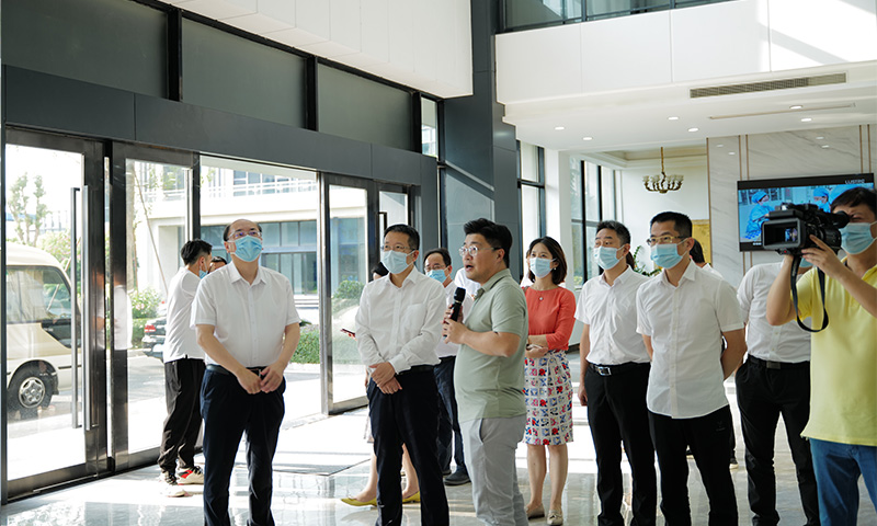 深圳市前海管理局調研洛斯特制藥